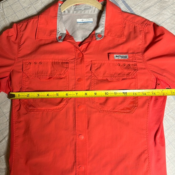 COLUMBIA Women's PFG Omni-Freeze Long Sleeve SnapUp Top Women's Small - Picture 12 of 13